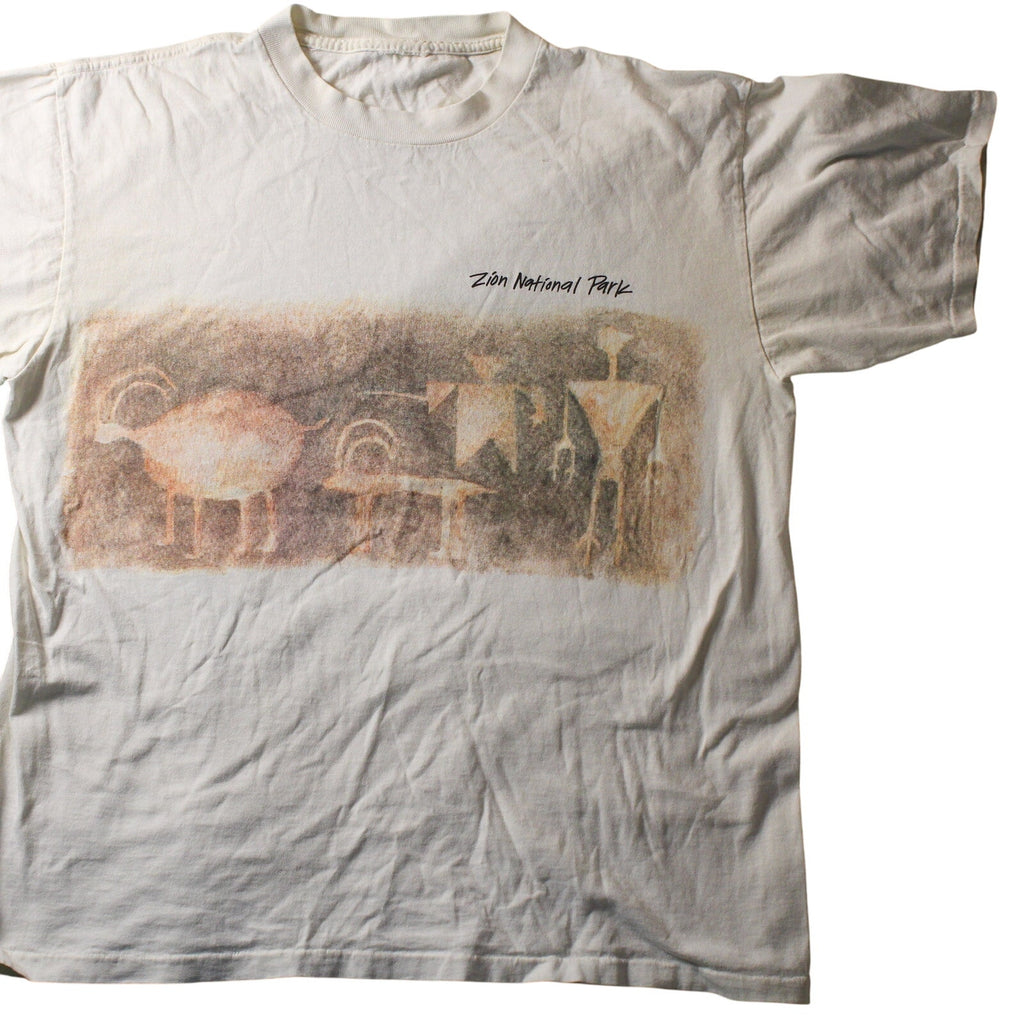 80s Zion National Park Petroglyph Tee