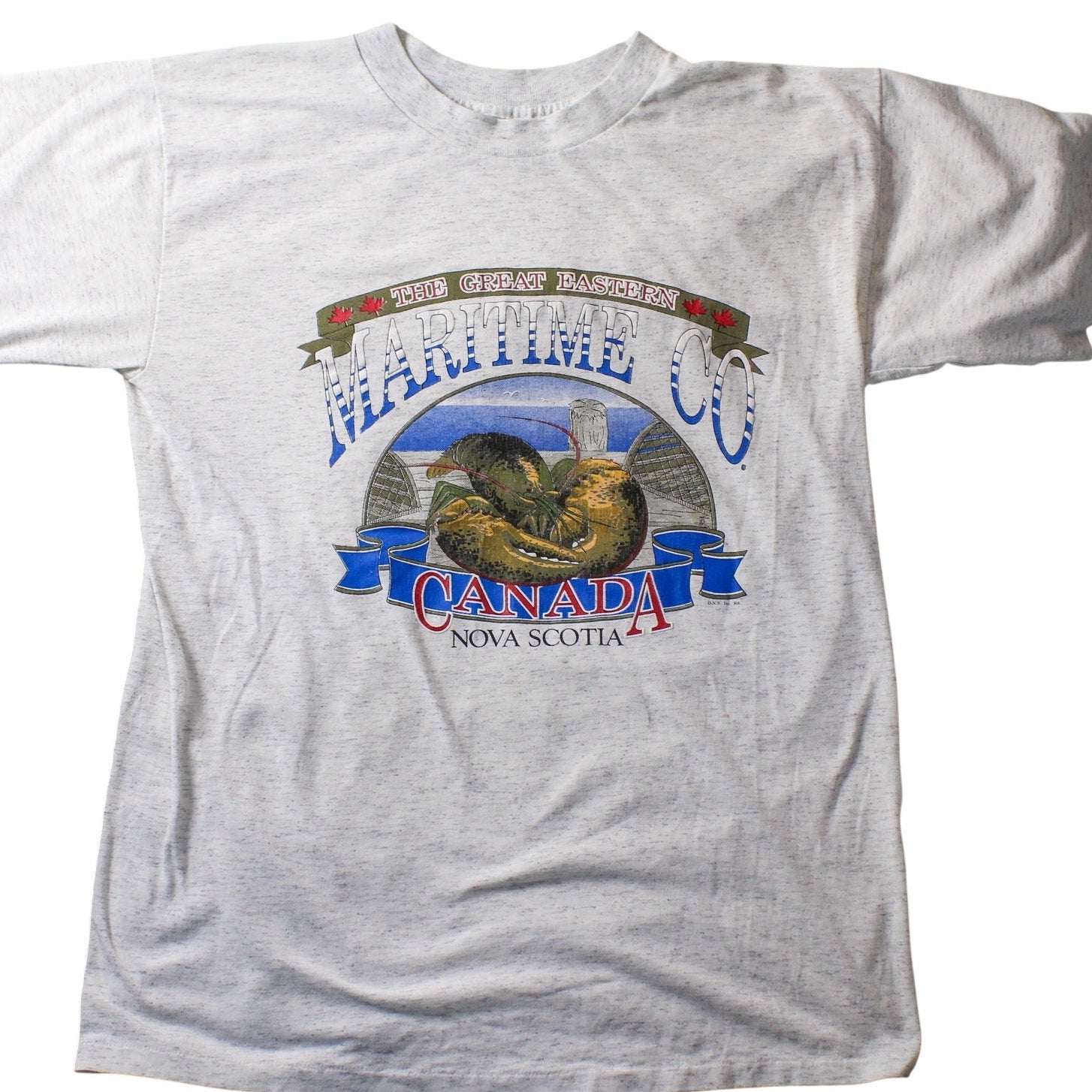 90s the great eastern maritime co canada lobster tee