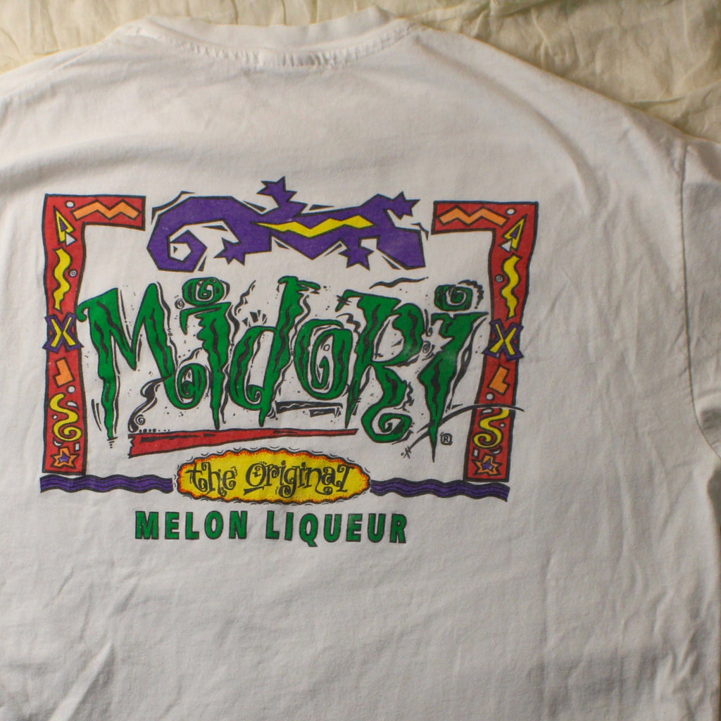 90s midori melon liqueur single stitch tee