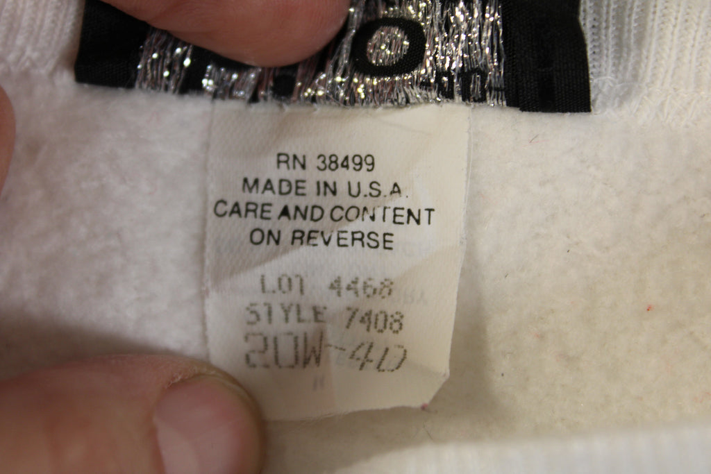 80s Bijo New York Glitter Cat Christmas Sweatshirt