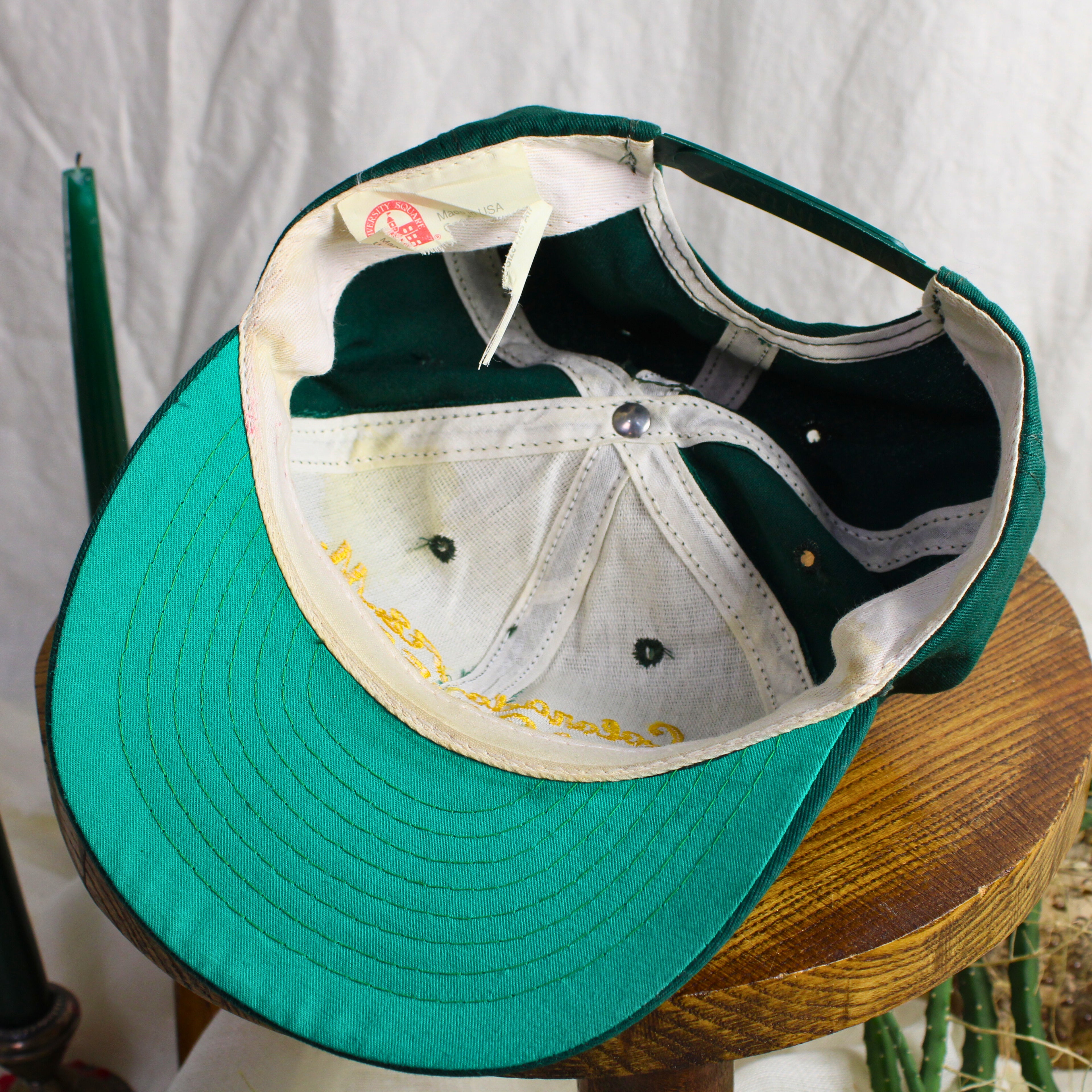 1950s RARE colorado a&m aggies baseball cap - made in usa