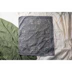 70s Paris Accessories Gray Bandana – RN 13960 Made in USA