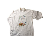 90s decosport mock-neck “music brings harmony”