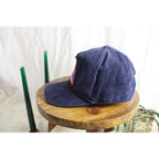 80s galena alaska search & rescue corduroy snapback hat