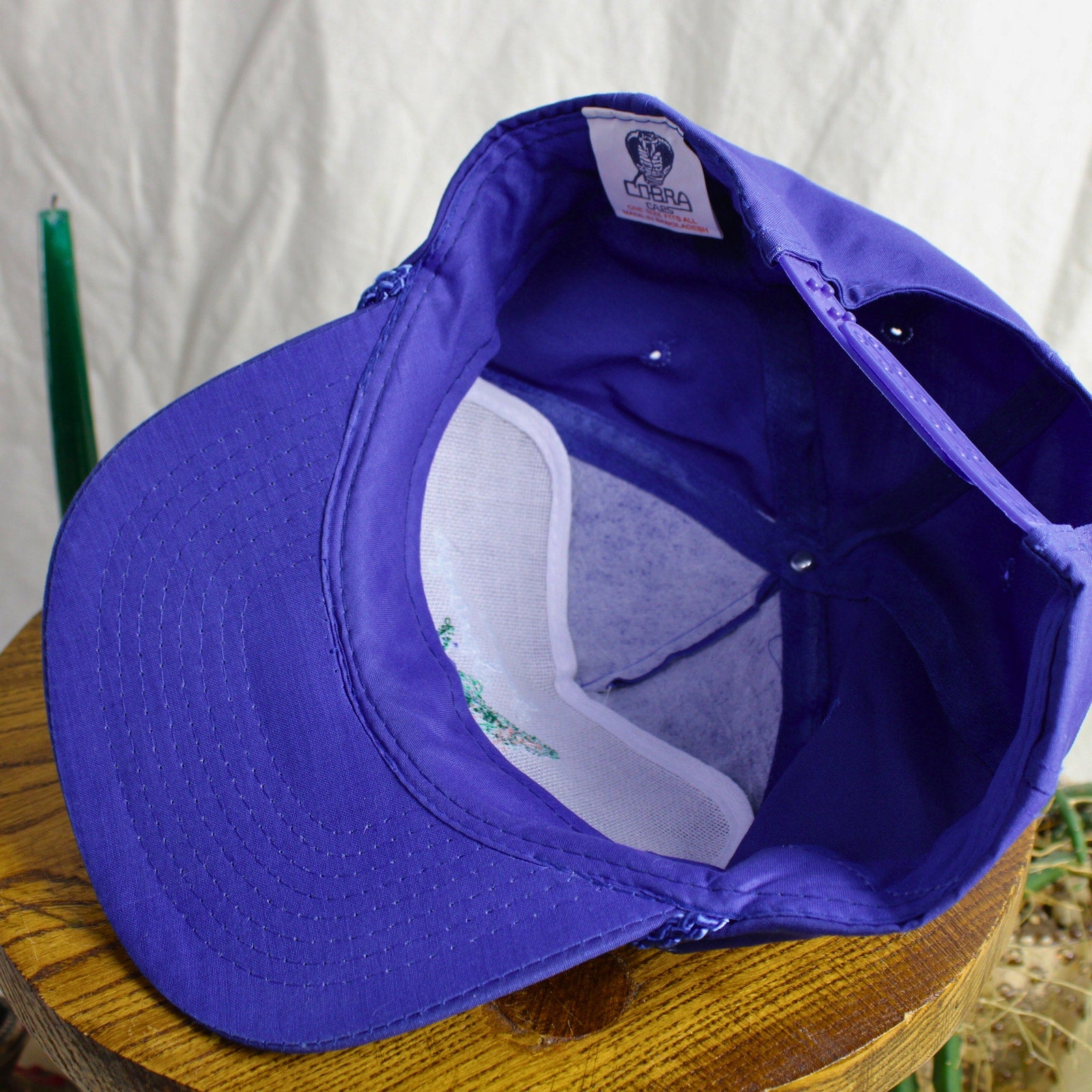 Vintage 90s Seven Springs Embroidered 5-Panel Rope Cobra Cap