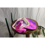 80s key west neon tie-dye nylon hat