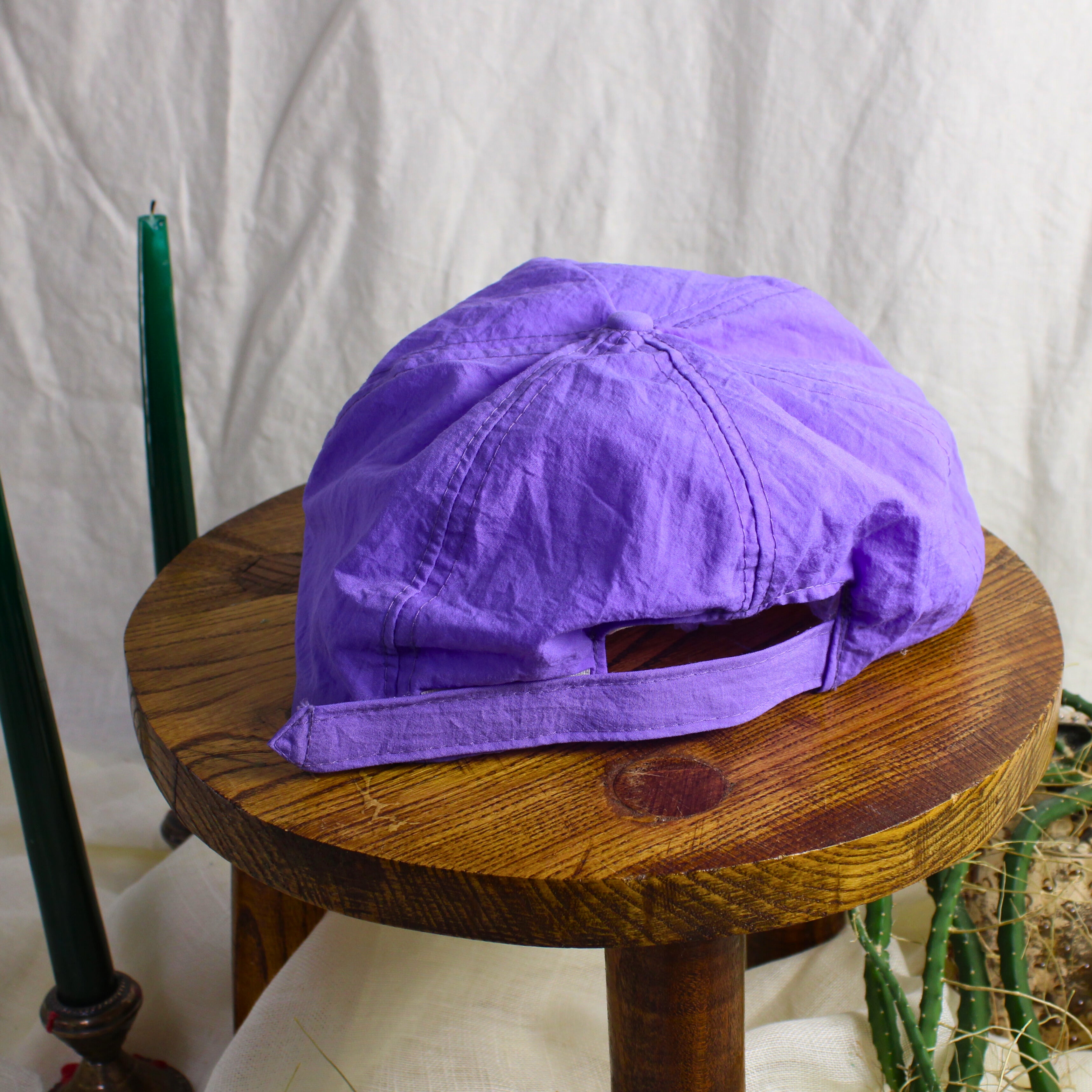vintage 1990s rocky mountain arsenal rope hat – purple 5-panel cap