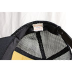 80s las brasas black mesh trucker hat