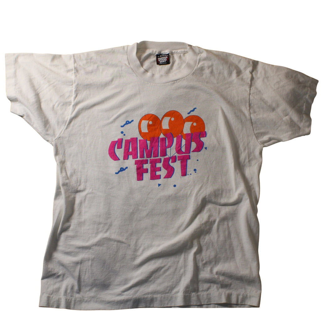 90s campus fest single-stitch tee – screen stars best