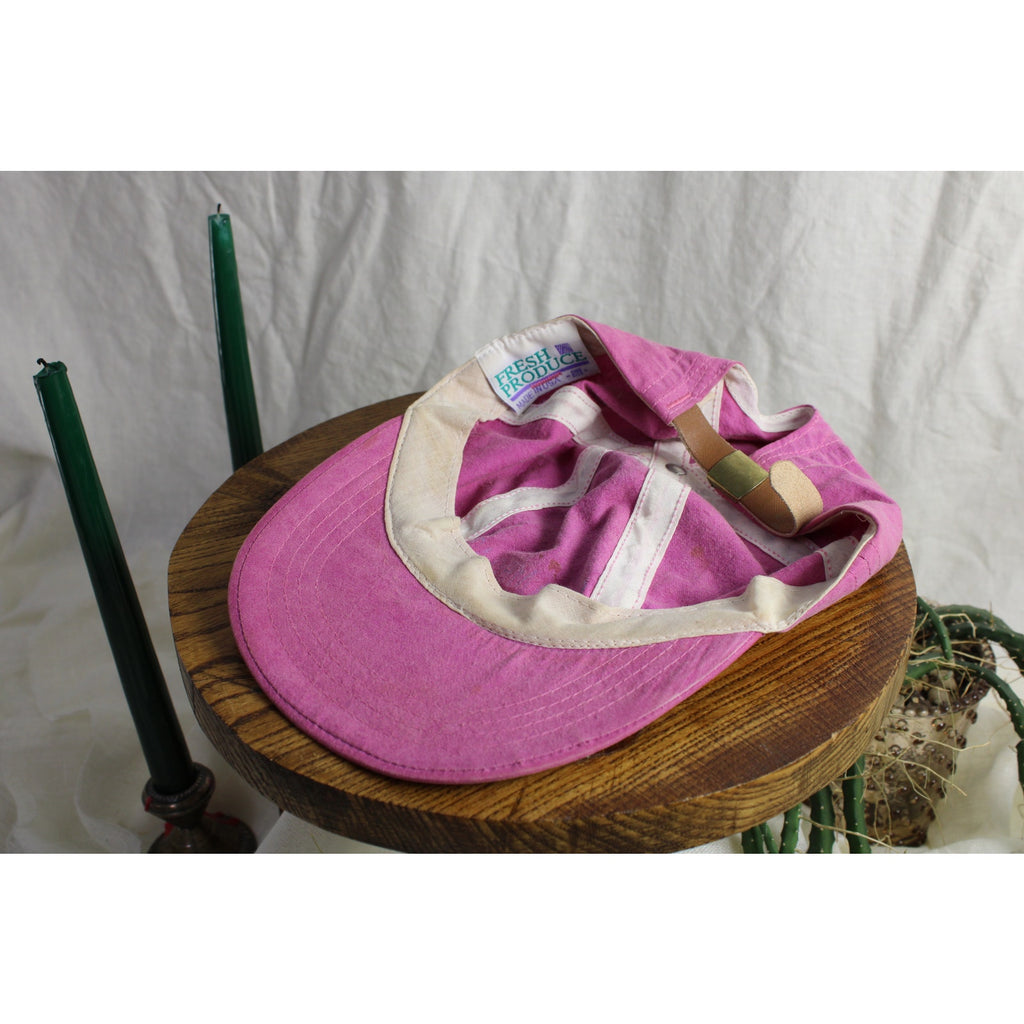 90s fresh produce steamboat colorado pink 5-panel hat