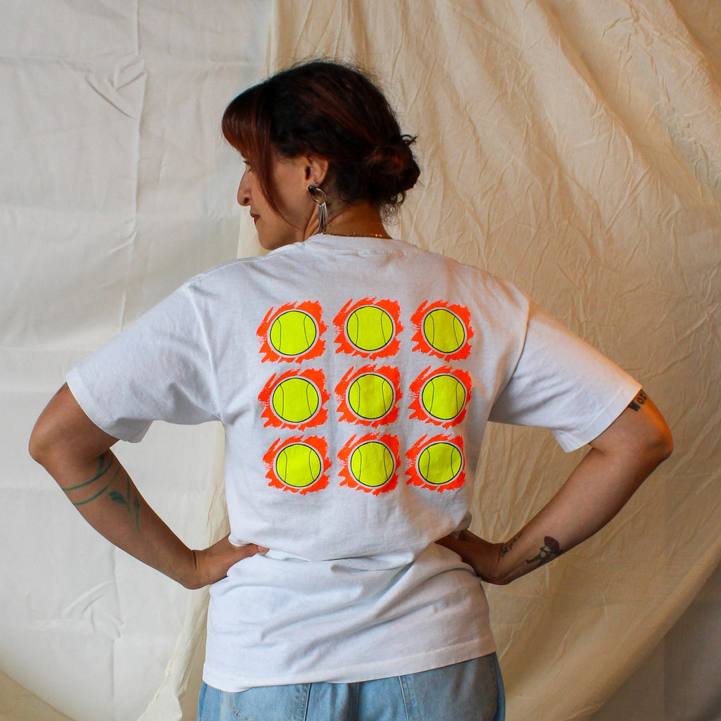 90s neon screen stars best “massillon tennis” single-stitch tee