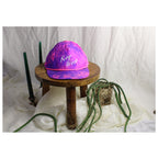 80s key west neon tie-dye nylon hat