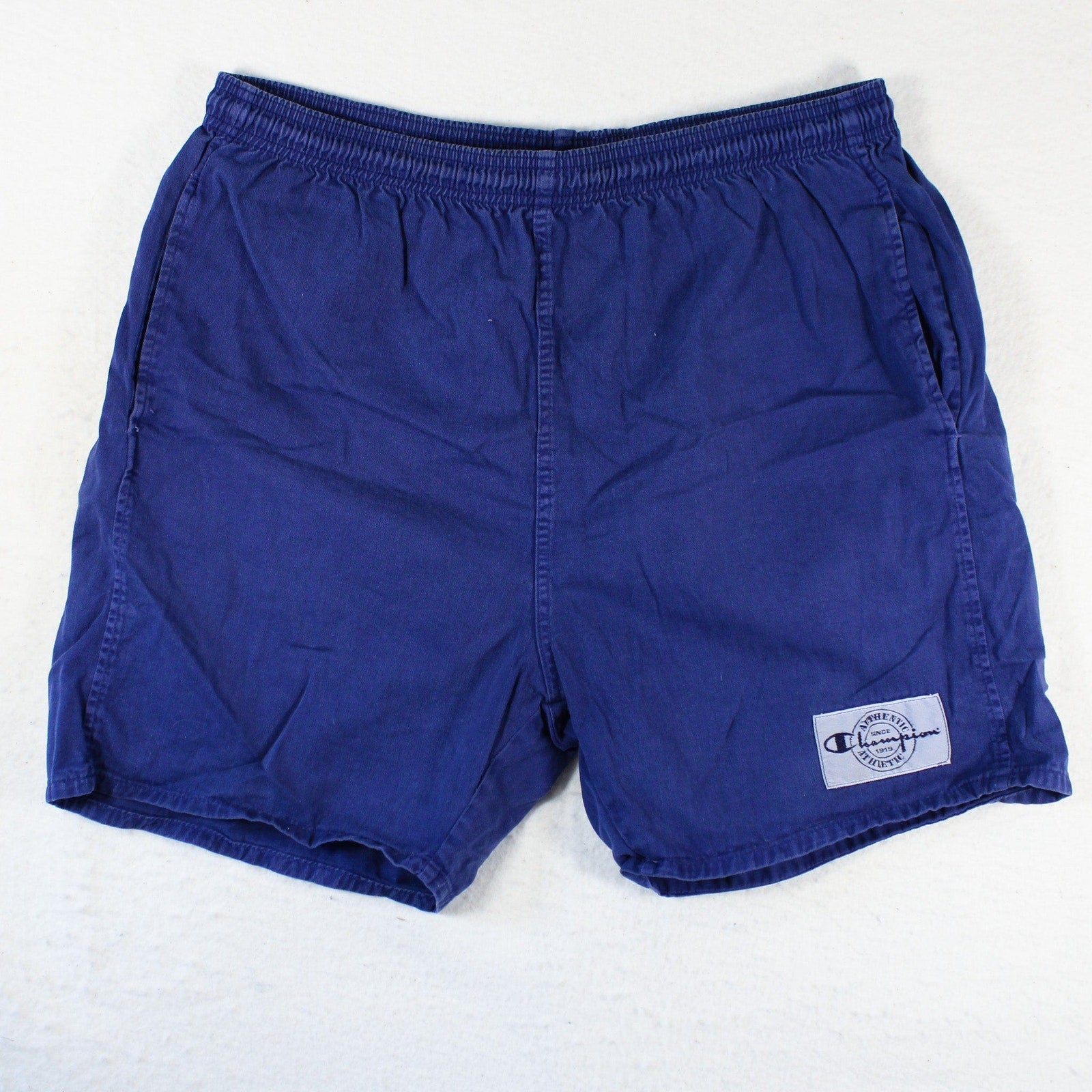 90s champion - made in usa cotton athletic shorts