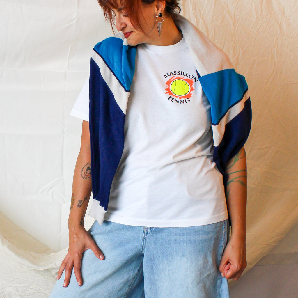 90s neon screen stars best “massillon tennis” single-stitch tee