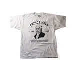 90s prince hall historical graphic tee (l) fruit of the loom best