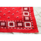 50s MCM guaranteed fast color tuside red bandana (one selvedge edge)