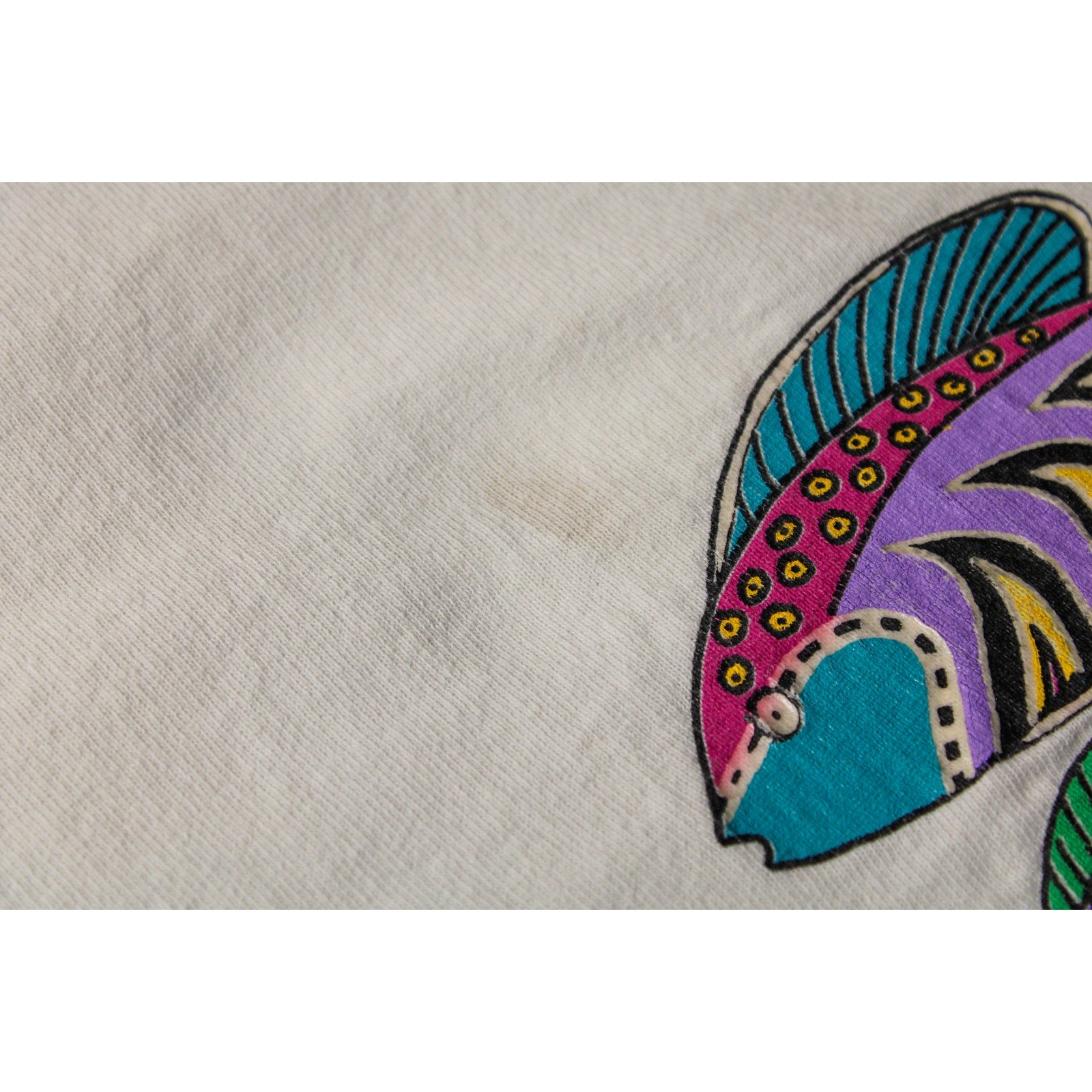 90s Anvil fish graphic single stitch t-shirt