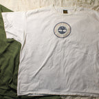 90s timberland logo t-shirt (xxl) made in usa