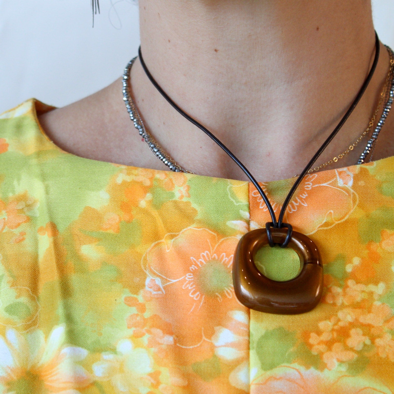 70s handmade flower-power four-panel minimalist jumpsuit