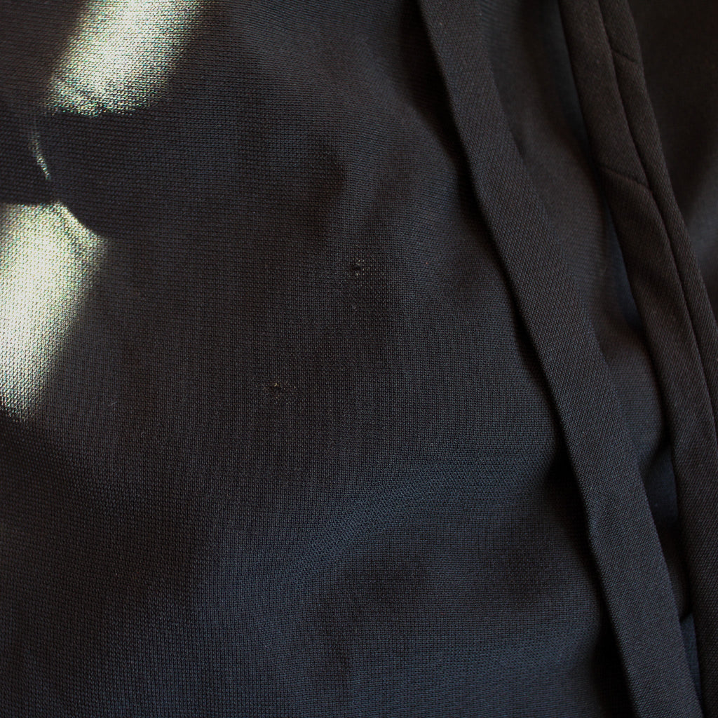 70s ed volin black ruffle maxi dress - image 2