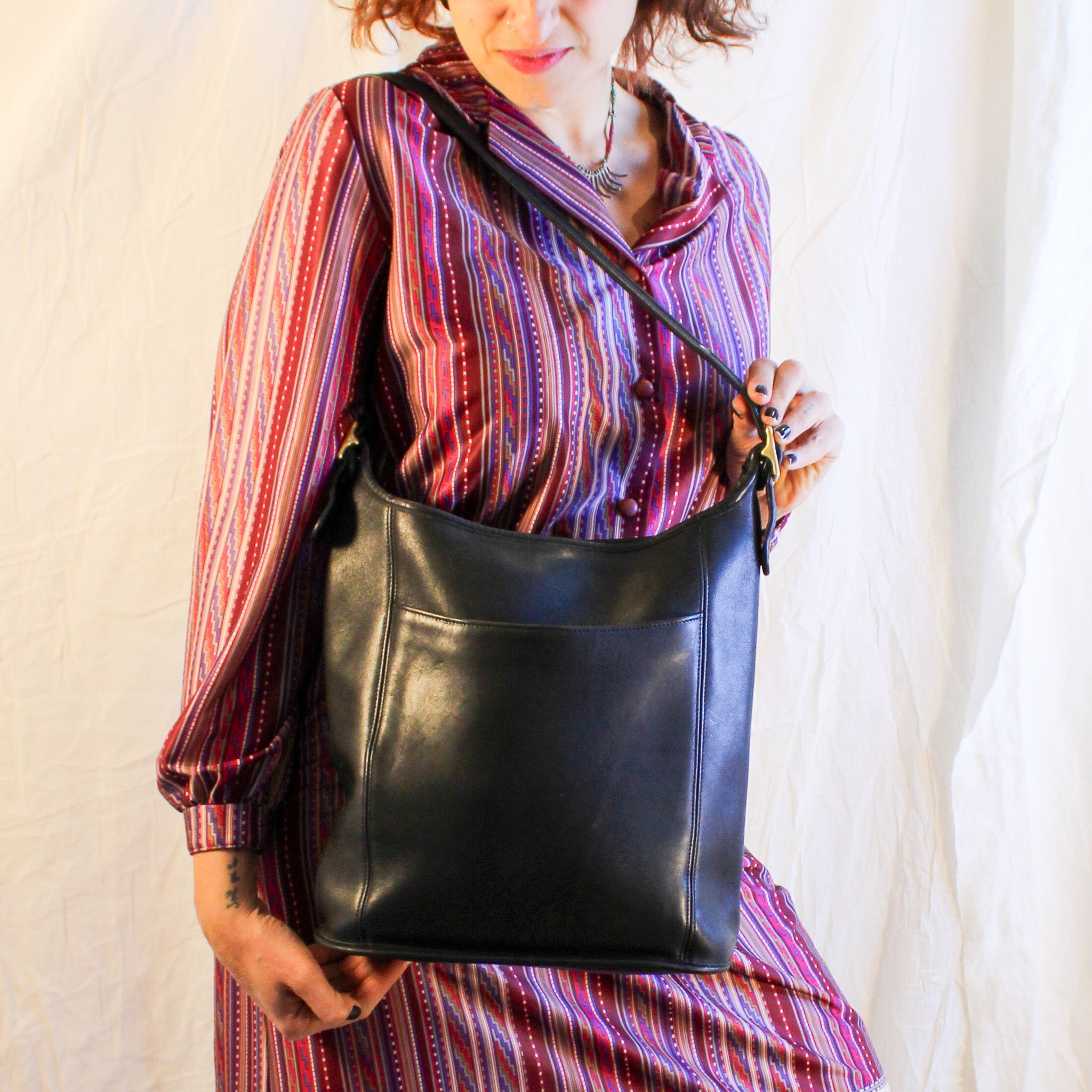 70s striped southwest shirtdress, image 1