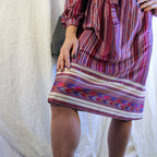 70s striped southwest shirtdress, image 4