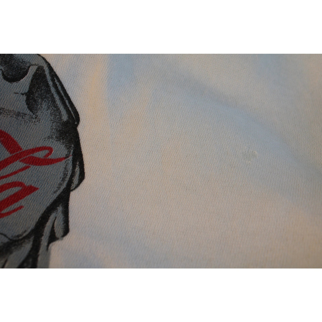 80s coca-cola brand sweatshirt dress made in usa xl