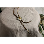 vintage 70s mother of pearl cowboy bolo tie