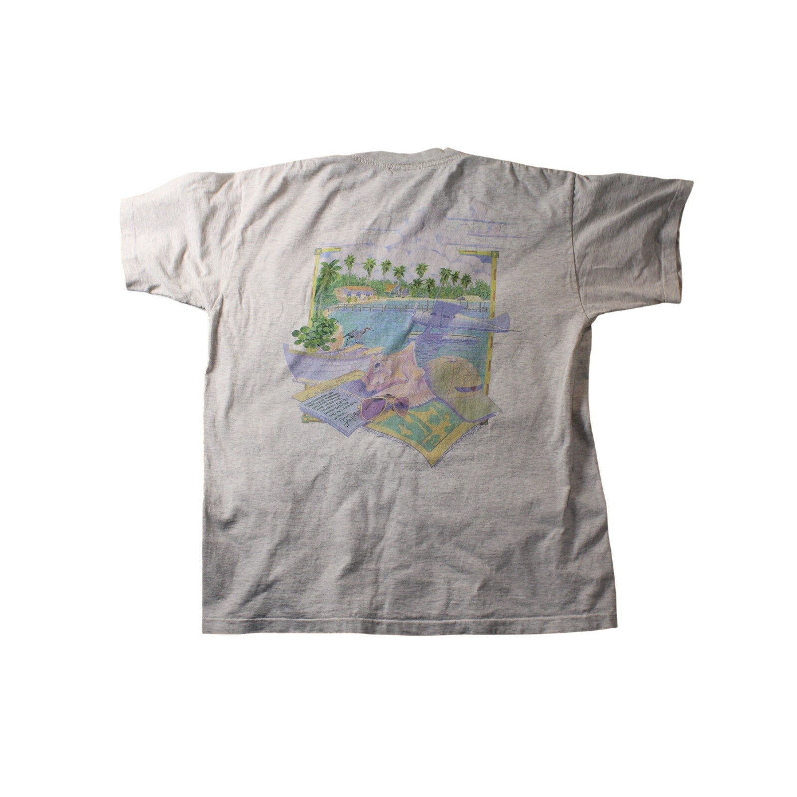 1992 Vintage Jimmy Buffett Margaritaville Seaplane Tee