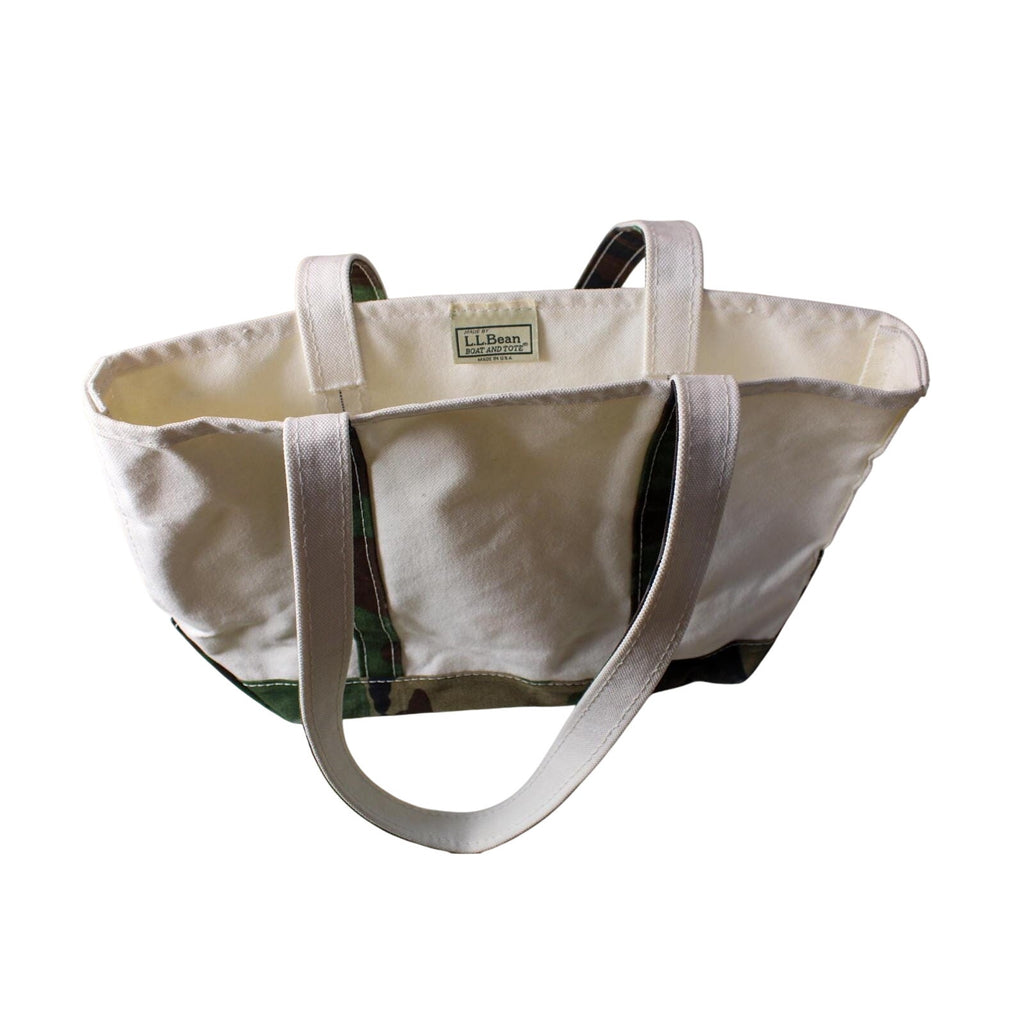 Vintage L.L. Bean Boat & Tote – Camo (Medium, Made in USA)