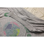 90s club med single-stitch tee heather grey