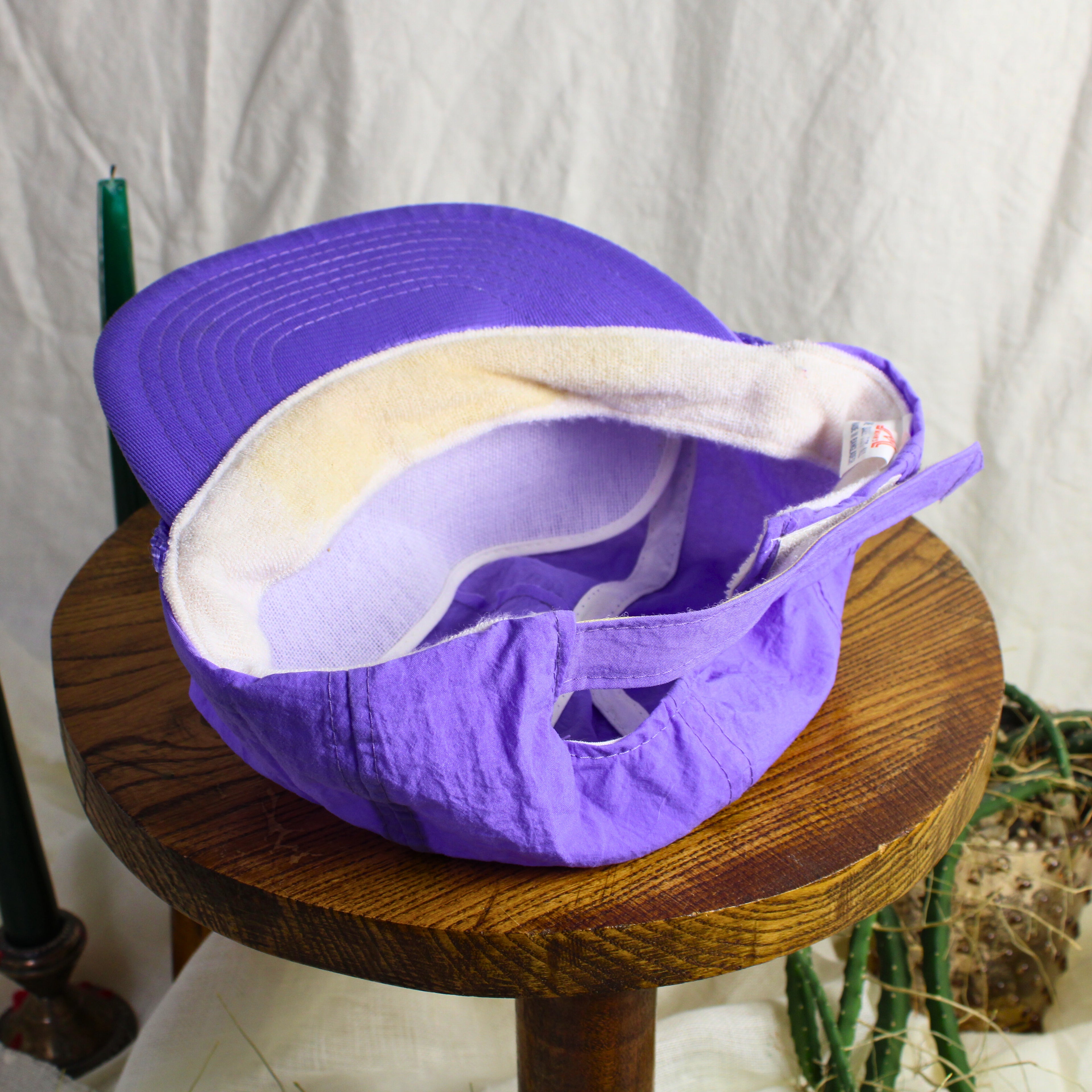 vintage 1990s rocky mountain arsenal rope hat – purple 5-panel cap