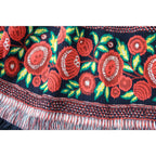 2000s/Y2K Anna Sui Folk Silk Floral Skirt – Printed Gauze