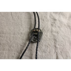 80s signed 100% sterling silver eagle  bolo tie - siskiyou