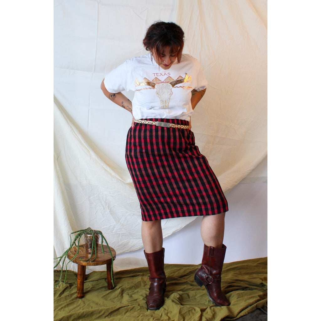 90s resort images texas longhorn single-stitch tee