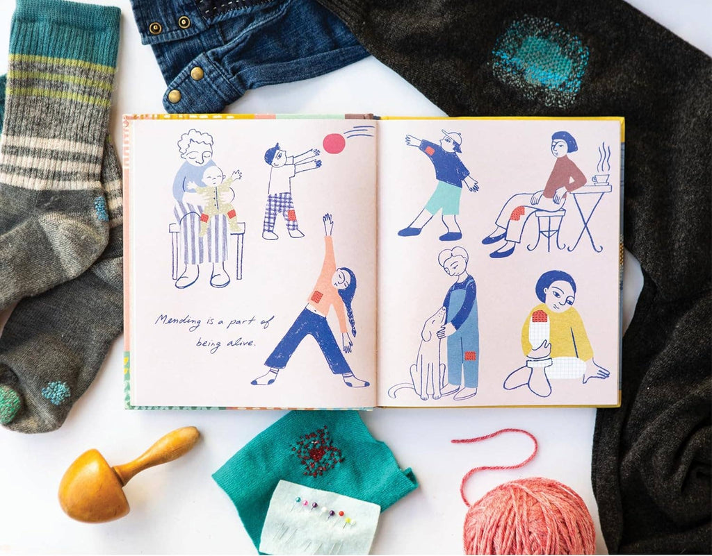 mending life book, page view 2