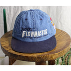 90s flowmaster hot rod power denim snapback