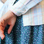 70s Wrangler Pastel Plaid Pearl Snap shirt