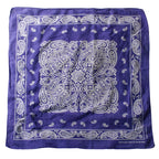 80s fast color rn13962 blue paisley bandana (made in usa)