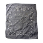 70s Paris Accessories Gray Bandana – RN 13960 Made in USA