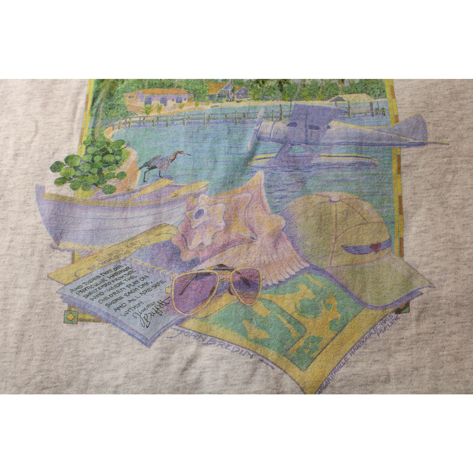 1992 Vintage Jimmy Buffett Margaritaville Seaplane Tee