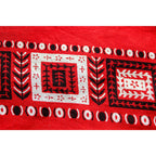 50s MCM guaranteed fast color tuside red bandana (one selvedge edge)