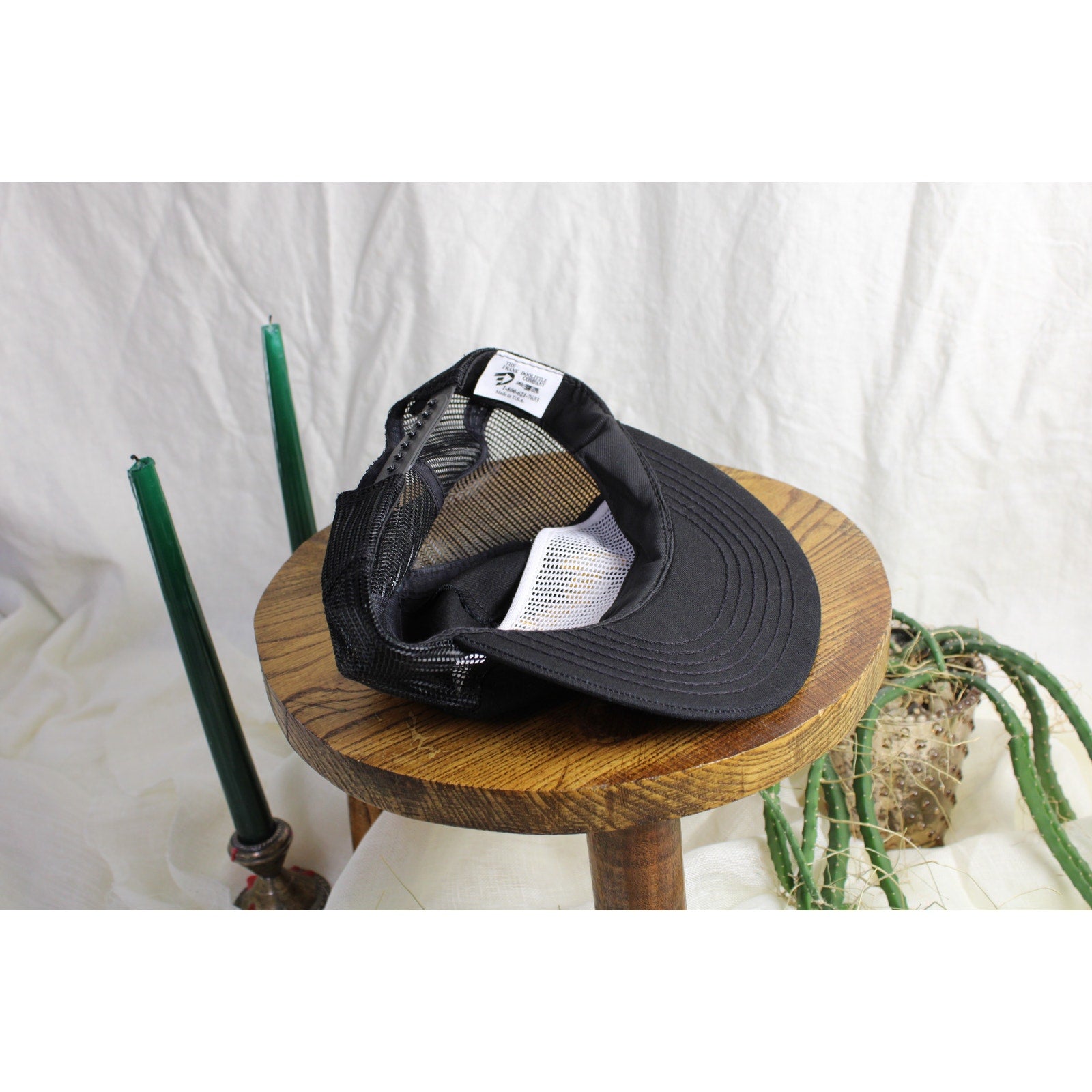 80s carpenters local 200 mesh trucker hat