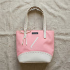 y2k kate spade new york pink monogram mini box purse