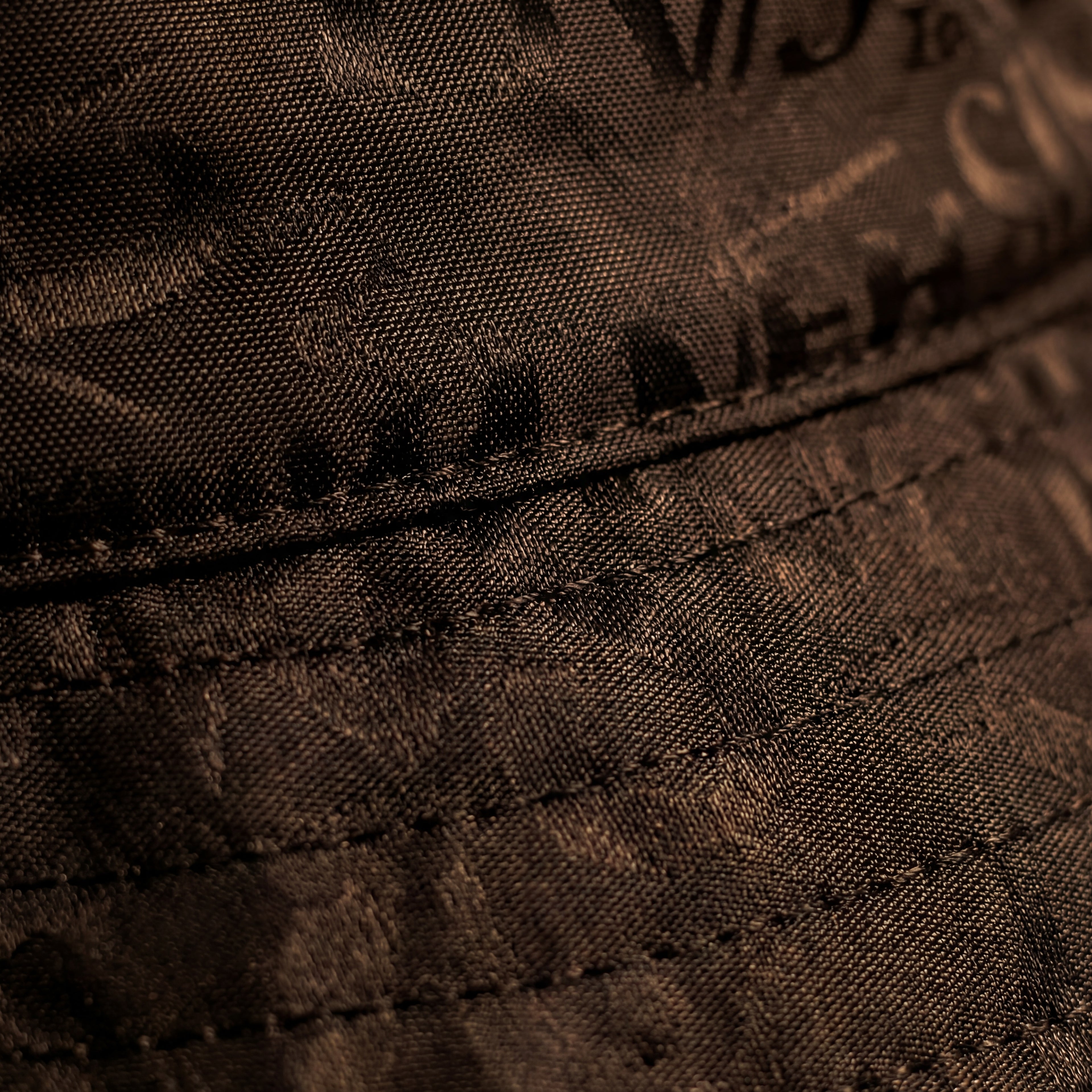 y2k versus versace  logo jacquard bucket hat