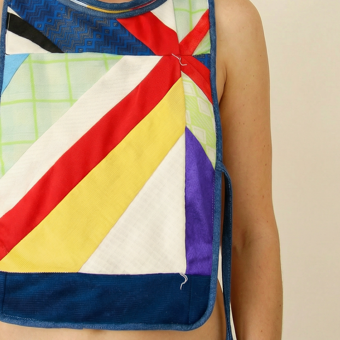 amy quilt - reclaimed vintage quilt dickey