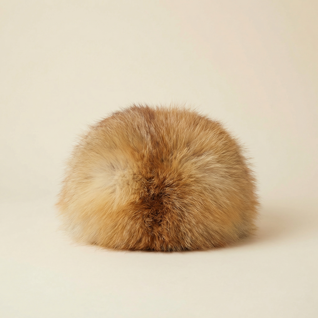 60s cerrato torino fox fur toque hat