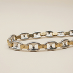 90s anne klein chunky chain belt