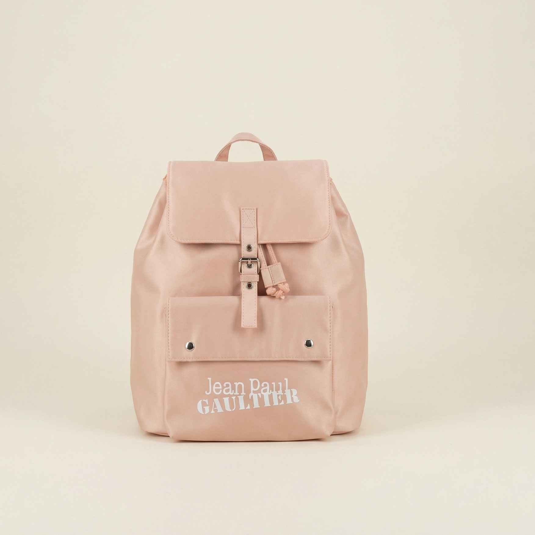 90s jean paul gaultier blush logo mini backpack