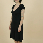 90s olga kapustina minimalist dress